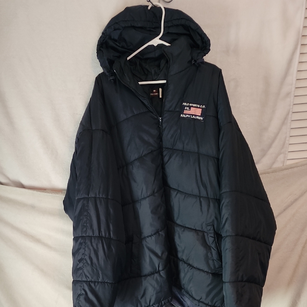 Polo by Ralph Lauren Black Puffer Jacket